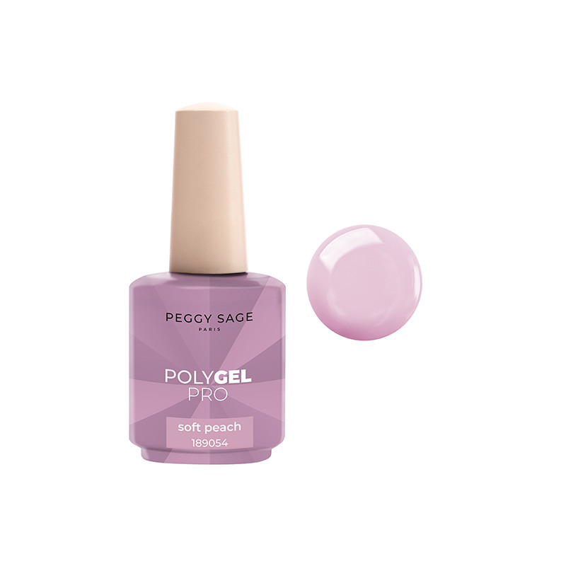 Polygel Liquide Polygel Pro - Soft Peach 15ml Peggy Sage