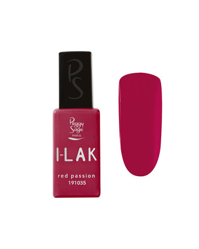 ILak Soak Off Gel Polish Red Passion Laqué Peggy Sage 11ml