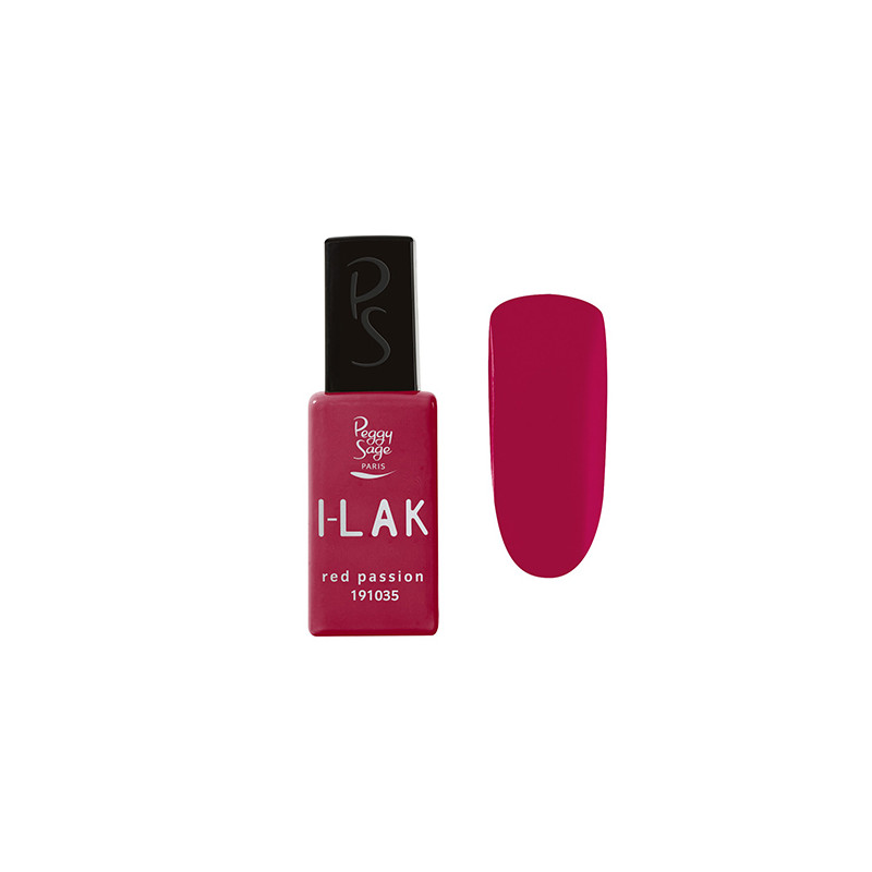 ILak Soak Off Gel Polish Red Passion Laqué Peggy Sage 11ml ILak Soak Off Gel Polish Red Passion Laqué Peggy Sage 11ml