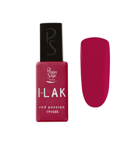 ILak Soak Off Gel Polish Red Passion Laqué Peggy Sage 11ml
