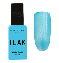 Vernis semi-permanent I-LAK 1049  Azure Oasis Peggy Sage 11ml