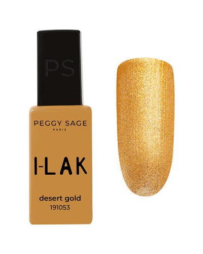 Vernis semi-permanent I-LAK 1053 Desert Gold Peggy Sage 11ml