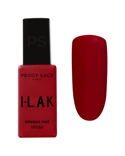Vernis semi-permanent I-LAK 1066 Always Red Peggy Sage 11ml