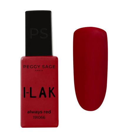 Vernis semi-permanent I-LAK 1066 Always Red Peggy Sage 11ml