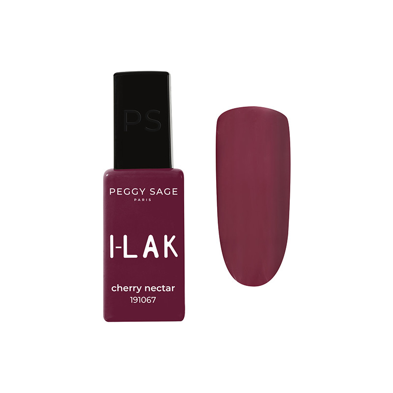 Vernis semi-permanent I-LAK 1067 Cherry Nectar Peggy Sage 11ml Vernis semi-permanent I-LAK 1067 Cherry Nectar Peggy Sage 11ml