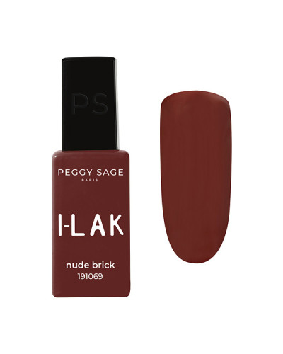 Vernis semi-permanent I-LAK 1069 Nude Brick Peggy Sage 11ml