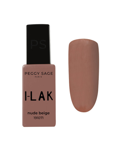 Vernis semi-permanent I-LAK 1071 Nude Beige Peggy Sage 11ml