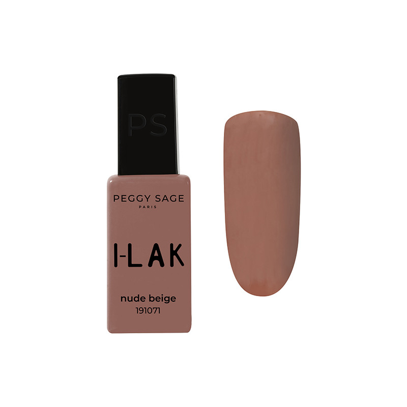 Vernis semi-permanent I-LAK 1071 Nude Beige Peggy Sage 11ml
