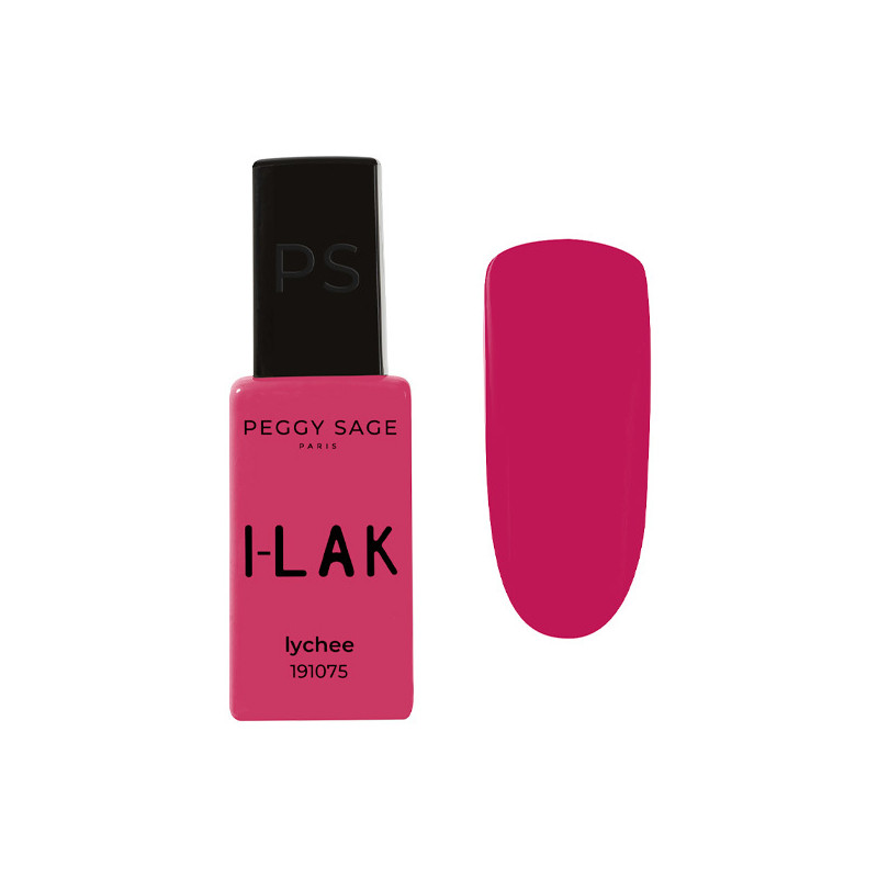 Vernis semi-permanent I-LAK N°1075 Lychee Peggy Sage 11ml Vernis semi-permanent I-LAK N°1075 Lychee Peggy Sage 11ml