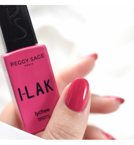 Vernis semi-permanent I-LAK N°1075 Lychee Peggy Sage 11ml