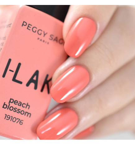 Vernis semi-permanent I-LAK N°1076 Peach Blossom Peggy Sage 11ml