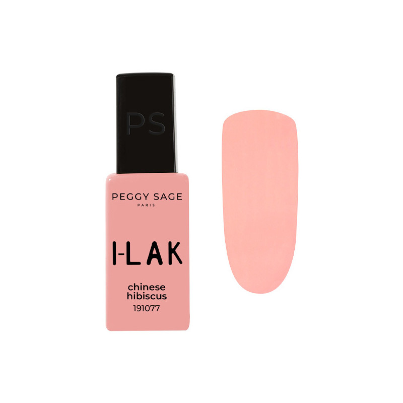 Vernis semi-permanent I-LAK N°1077 Chinese Hibiscus Peggy Sage 11ml