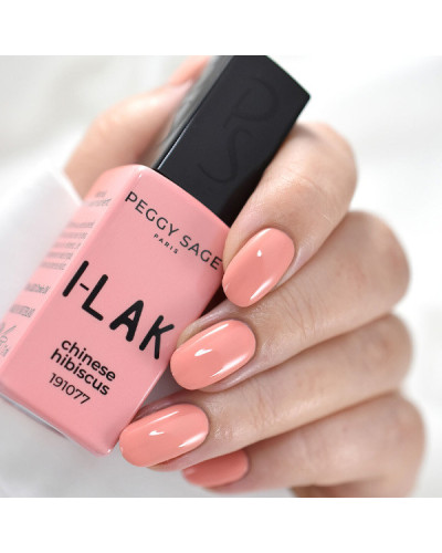 Vernis semi-permanent I-LAK N°1077 Chinese Hibiscus Peggy Sage 11ml