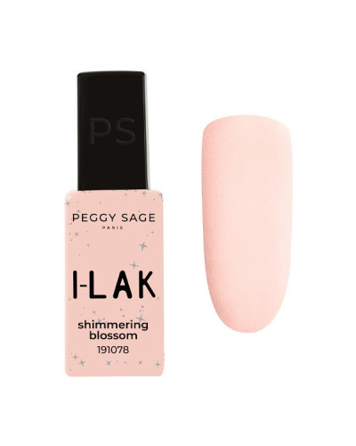 Vernis semi-permanent I-LAK N°1078 Shimmering blossom Peggy Sage 11ml