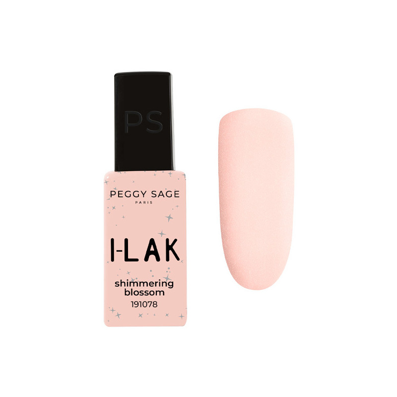 Vernis semi-permanent I-LAK N°1078 Shimmering blossom Peggy Sage 11ml