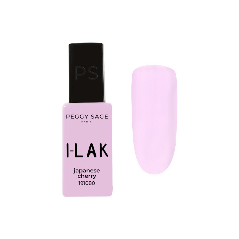 Vernis semi-permanent I-LAK N°1080 Japanese Cherry Peggy Sage 11ml Vernis semi-permanent I-LAK N°1080 Japanese Cherry Peggy Sage 11ml