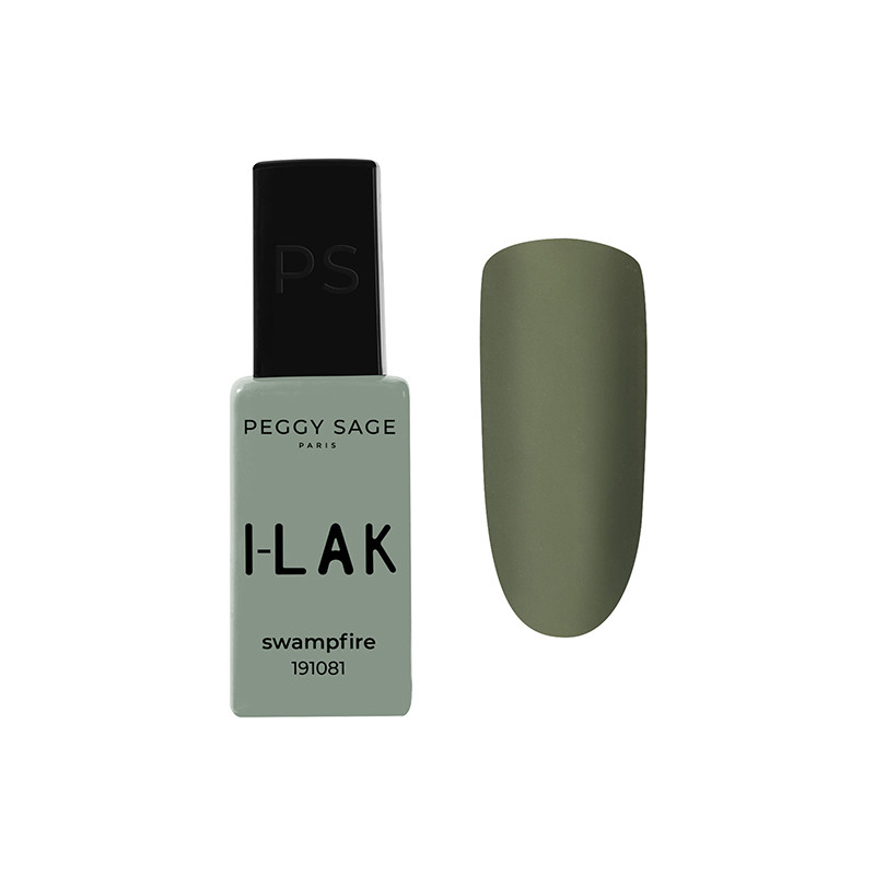 Vernis Semi Permanent I-LAK N°1081 Swampfire 11ml Peggy Sage