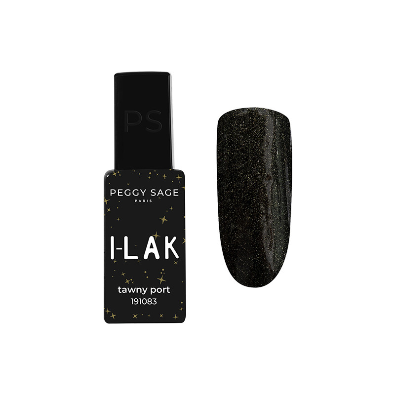 Vernis Semi  Permanent I-LAK N°1083 Tawny port 11ml Peggy Sage