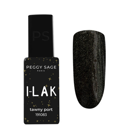 Vernis Semi  Permanent I-LAK N°1083 Tawny port 11ml Peggy Sage