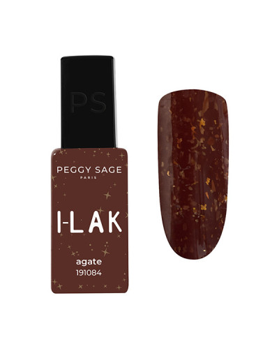 Vernis Semi permanent I-LAK N°1084 Agate 11ml Peggy Sage