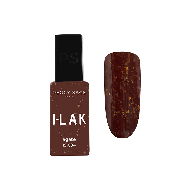 Vernis Semi permanent I-LAK N°1084 Agate 11ml Peggy Sage