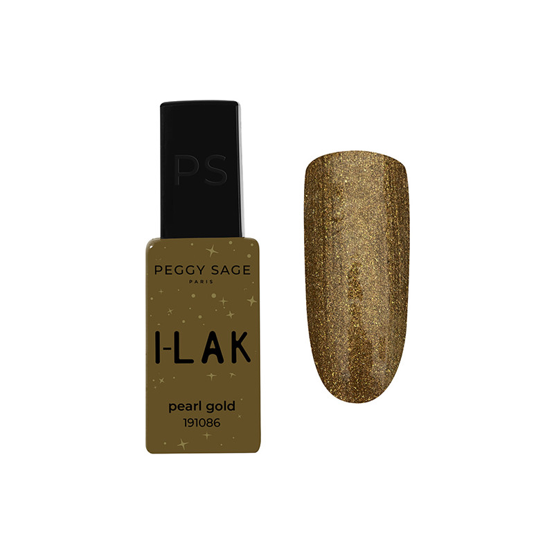 Vernis Semi permanent I-LAK N°1086 Pearl Gold 11ml Peggy Sage Vernis Semi permanent I-LAK N°1086 Pearl Gold 11ml Peggy Sage