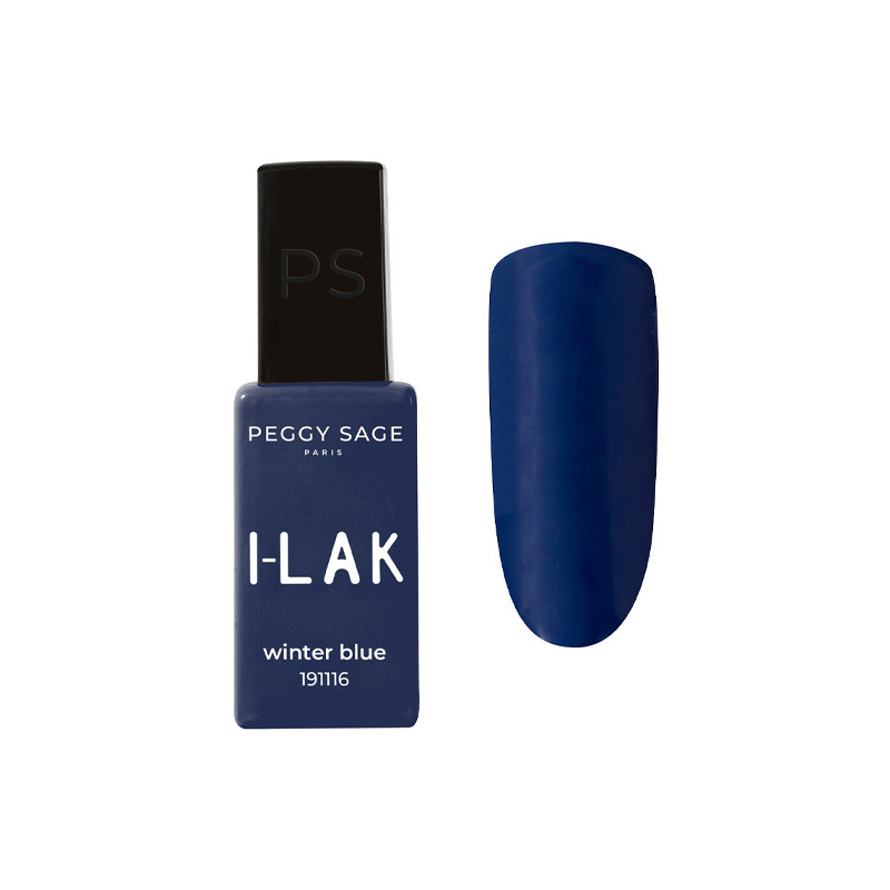 Vernis Semi-Permanent I-LAK Winter Blue Peggy Sage 11ml Vernis Semi-Permanent I-LAK Winter Blue Peggy Sage 11ml