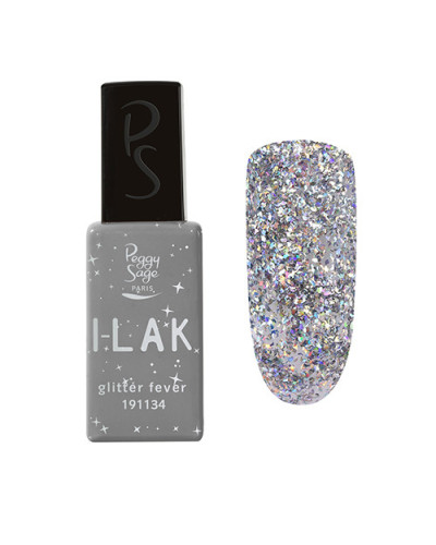 ILak Soak Off Gel Polish Glitter Fever Peggy Sage 11ml