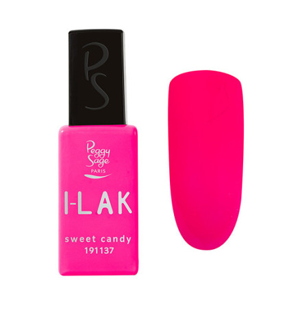 ILak Soak Off Gel Polish Sweet Candy Peggy Sage 11ml