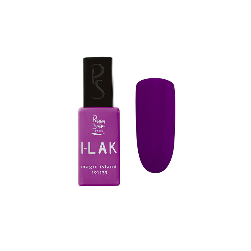 ILak Soak Off Gel Polish Magic Island Peggy Sage 11ml
