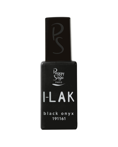 ILak Soak Off Gel Polish black onyx Peggy Sage 11ml