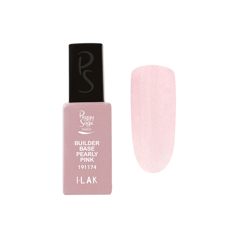 Base semi-permanente Pose Renforcée Pearly Pink 11ml Base semi-permanente Pose Renforcée Pearly Pink 11ml