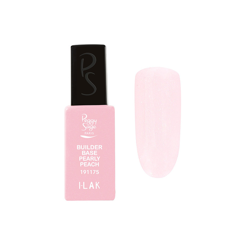 Base semi-permanente Pose Renforcée Pearly Peach 11ml
