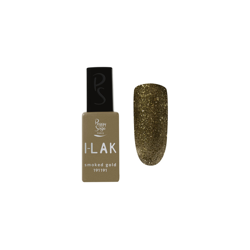 ILak Soak Off Gel Polish Smoked Gold Peggy Sage 11ml ILak Soak Off Gel Polish Smoked Gold Peggy Sage 11ml