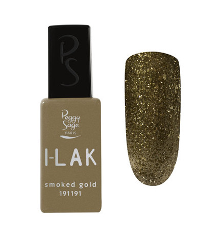 ILak Soak Off Gel Polish Smoked Gold Peggy Sage 11ml