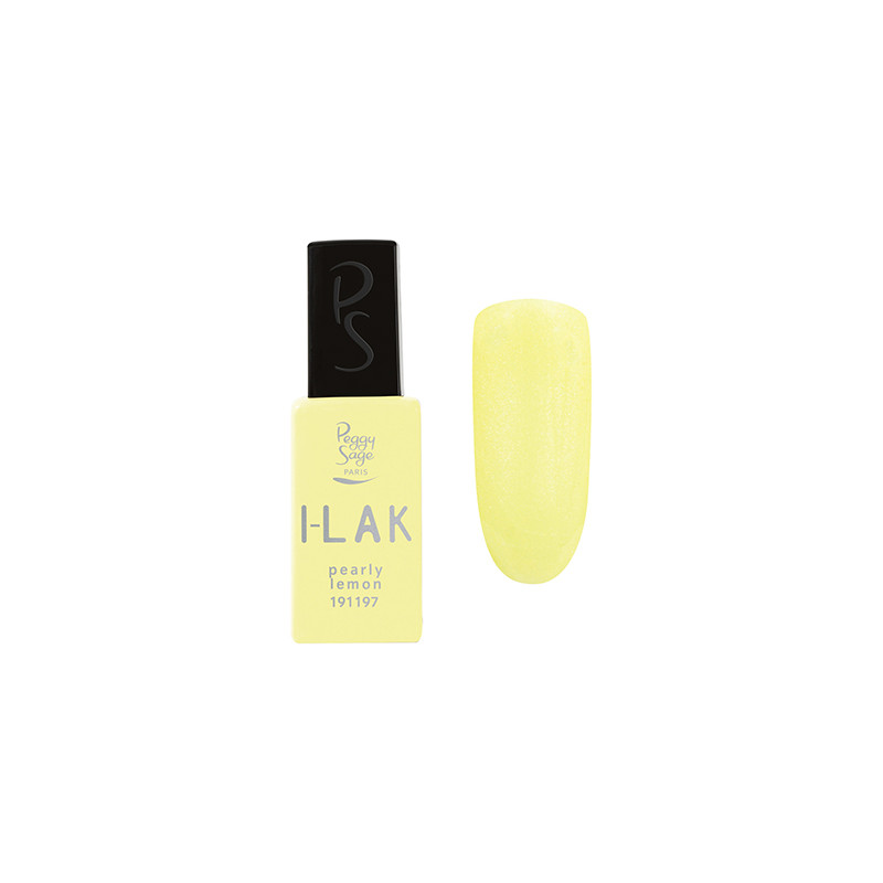 ILak Soak Off Gel Polish Pearly Lemon Peggy Sage 11ml ILak Soak Off Gel Polish Pearly Lemon Peggy Sage 11ml