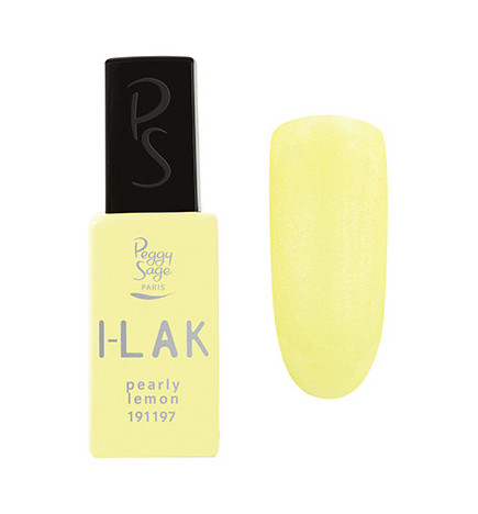 ILak Soak Off Gel Polish Pearly Lemon Peggy Sage 11ml