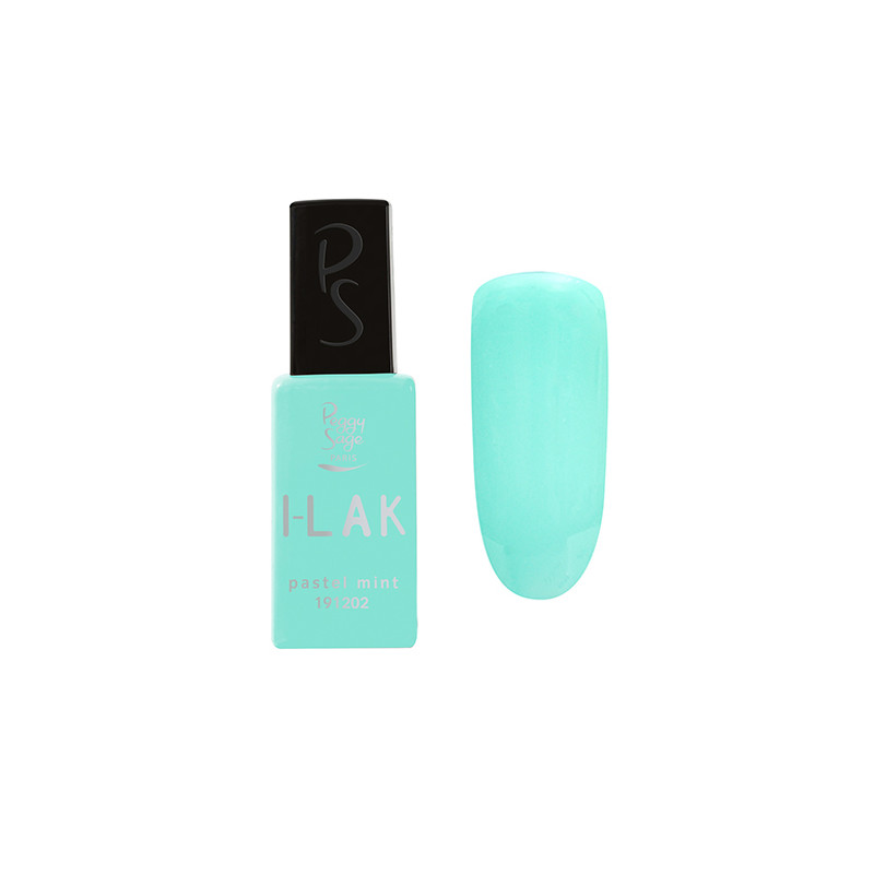 ILak Soak Off Gel Polish Pastel Mint Peggy Sage 11ml ILak Soak Off Gel Polish Pastel Mint Peggy Sage 11ml