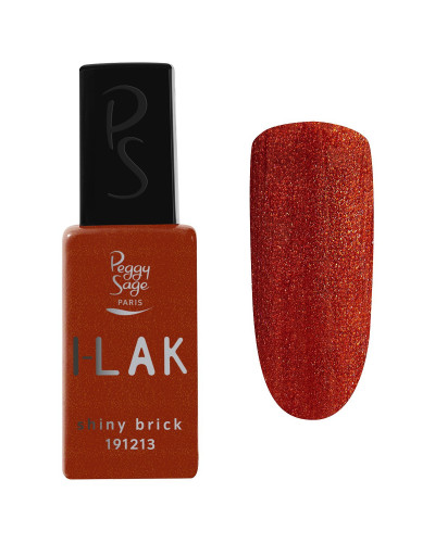 ILak Soak Off Gel Polish Shiny Brick Peggy Sage 11ml