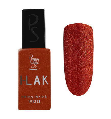 ILak Soak Off Gel Polish Shiny Brick Peggy Sage 11ml