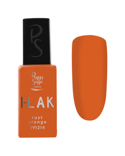 ILak Soak Off Gel Polish Rust Orange Peggy Sage 11ml