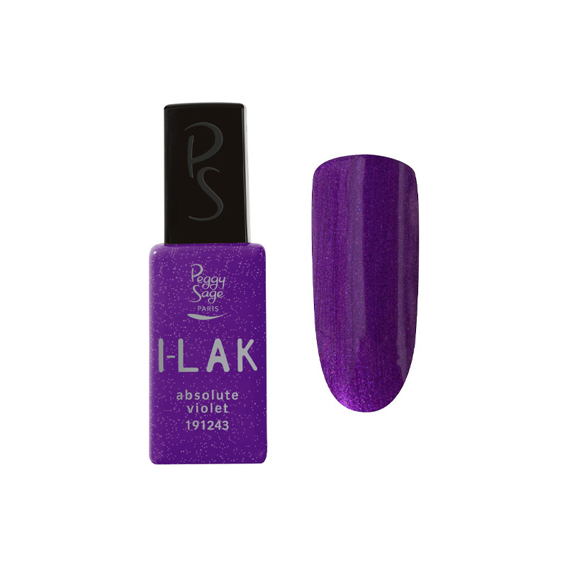 Vernis semi-permanent I-LAK Absolute Violet Peggy Sage 11ml Vernis semi-permanent I-LAK Absolute Violet Peggy Sage 11ml
