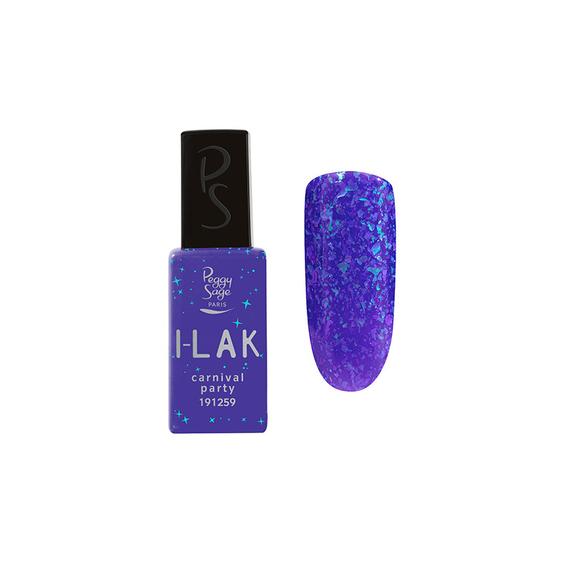 Vernis semi-permanent I-LAK Carnival Party Peggy Sage 11ml