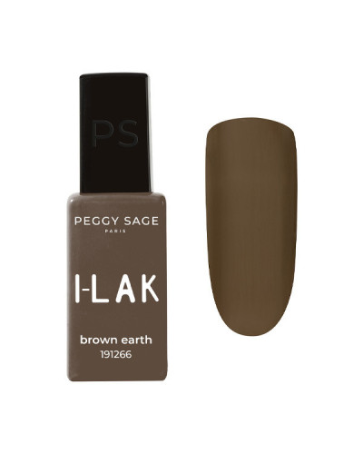 Vernis semi-permanent laqué I-LAK brown earth Peggy Sage 11ml