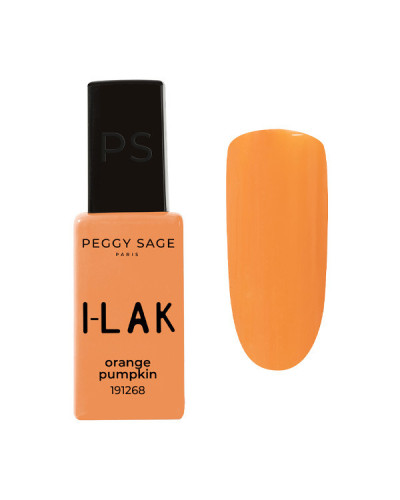 Vernis semi-permanent laqué I-LAK orange pumpkin Peggy Sage 11ml