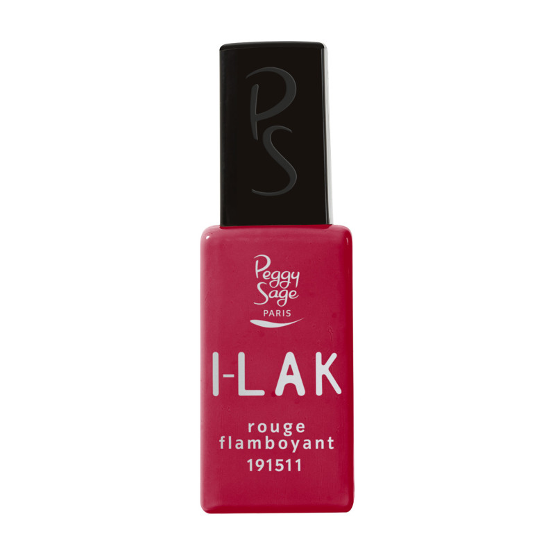 ILak Soak Off Gel Polish Rouge Flamboyant Peggy Sage 11ml
