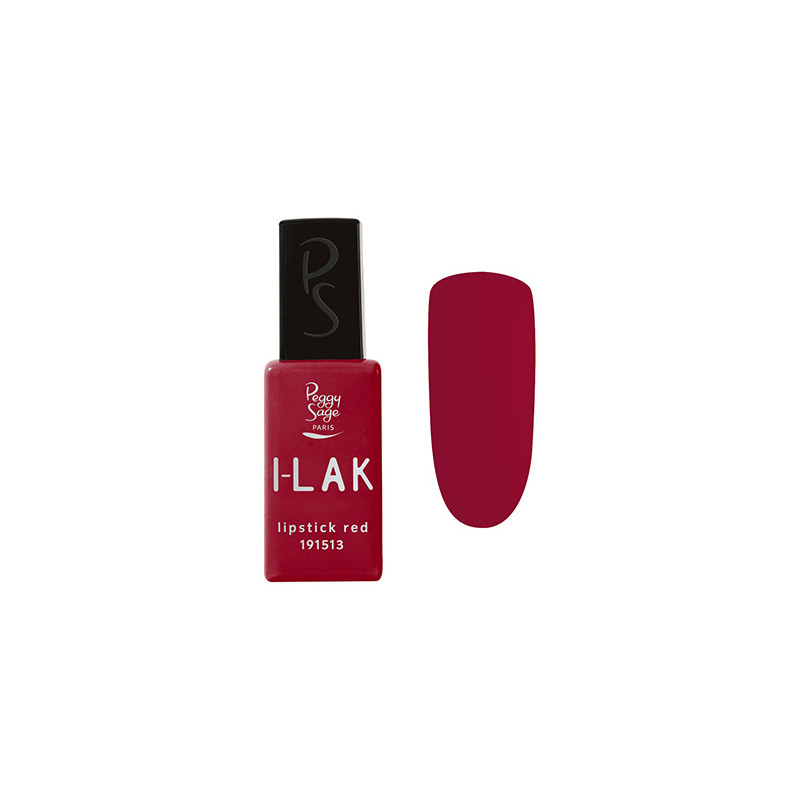 ILak Soak Off Gel Polish Lipstick Red Laqué Peggy Sage 11ml ILak Soak Off Gel Polish Lipstick Red Laqué Peggy Sage 11ml