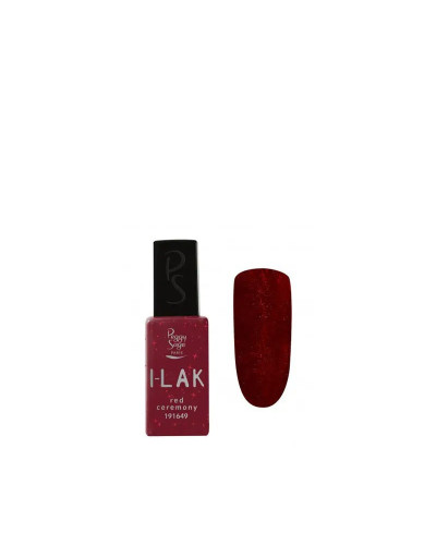 ILak Soak Off Gel Polish Red Ceremony Peggy Sage 11ml