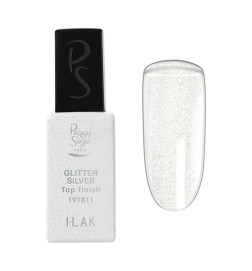 Top Coat Glitter Silver Peggy Sage 11ml