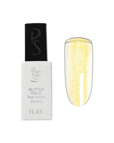 Top Coat Glitter Gold Peggy Sage 11ml
